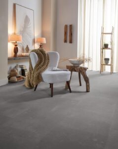 Ambiant Piero dryback dark grey PVC
