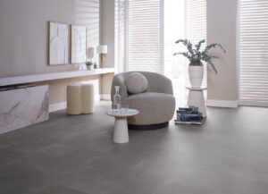 Ambiant Piero dryback dark grey PVC