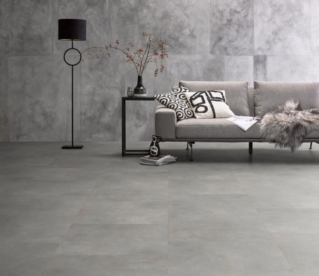 Ambiant Ceramo dryback light grey PVC