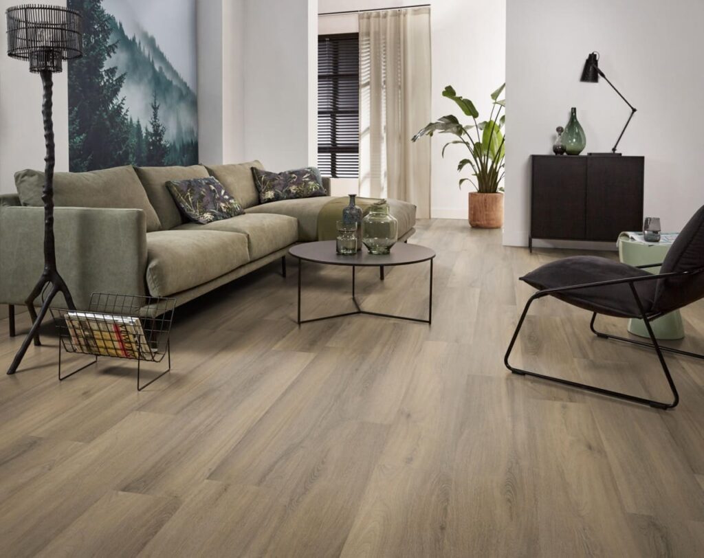 Ambiant Avanto click SRC smoky PVC