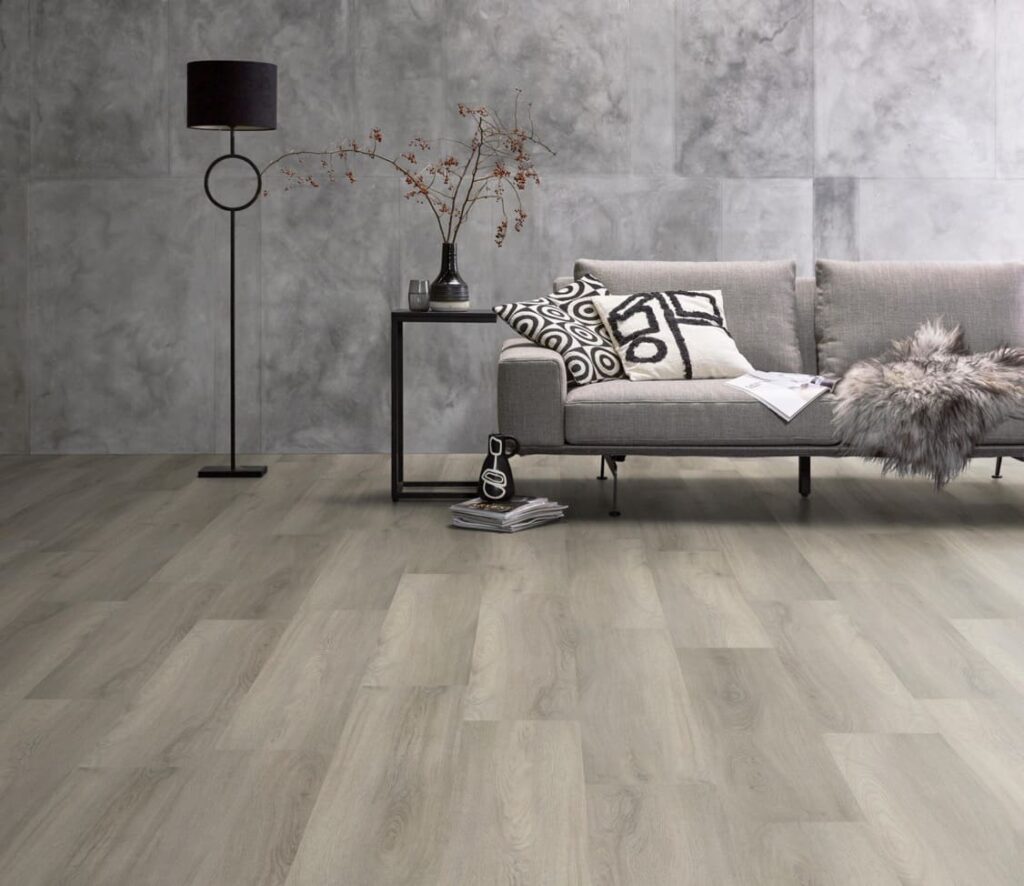 Ambiant Avanto click SRC light grey PVC