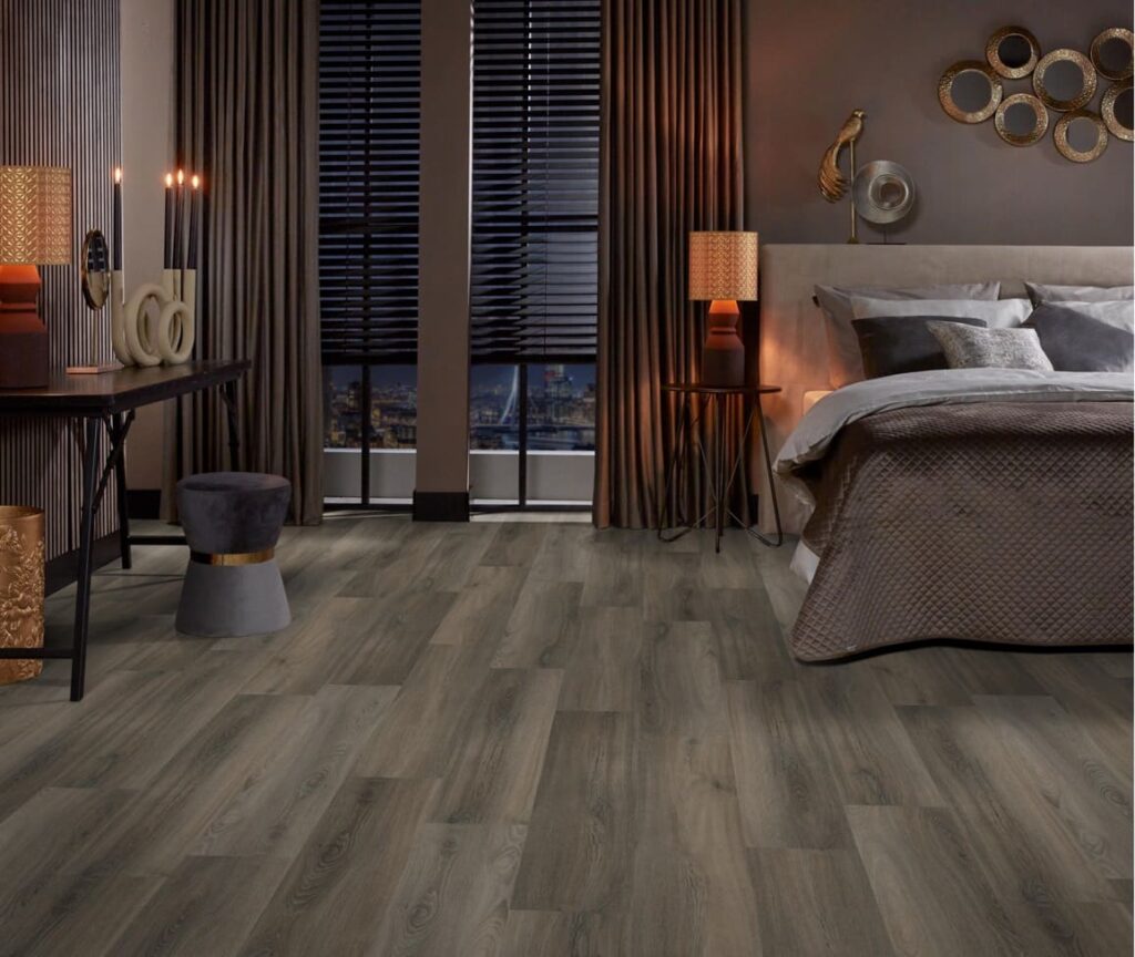 Ambiant Avanto click SRC dark grey PVC