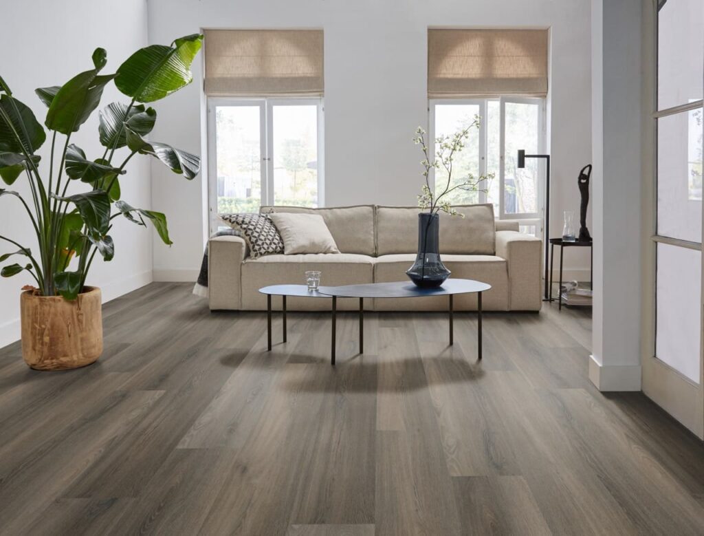 Ambiant Avanto click SRC dark grey PVC