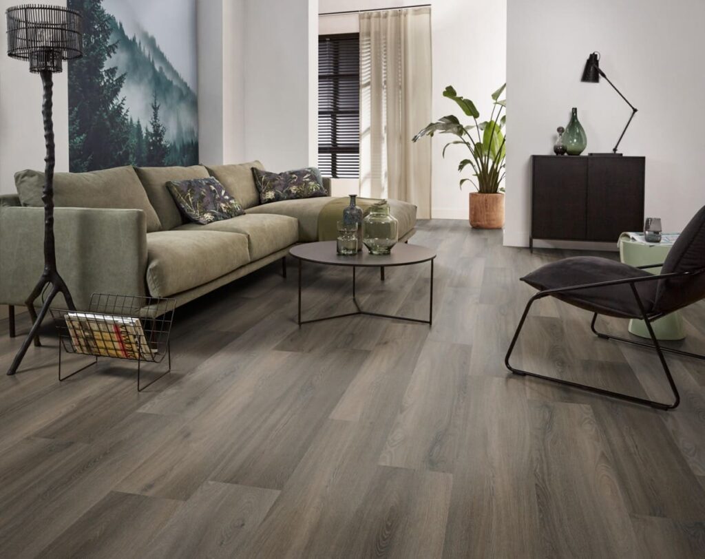 Ambiant Avanto click SRC dark grey PVC