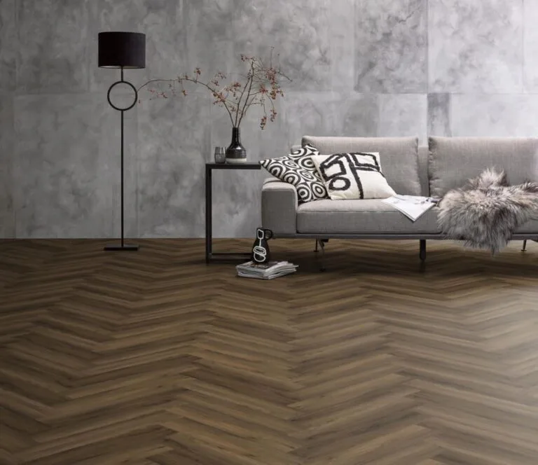 Ambiant Spigato Avanto visgraat click SRC warm brown PVC