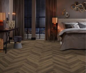 Ambiant Spigato Avanto visgraat click SRC warm brown PVC