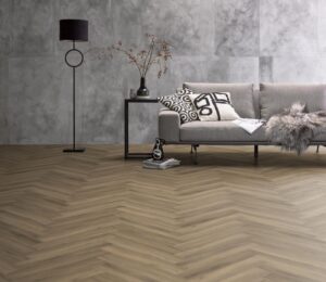 Ambiant Spigato Avanto visgraat click SRC light brown PVC