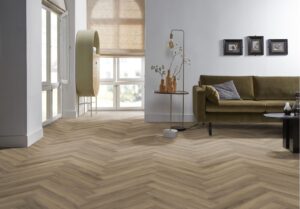 Ambiant Spigato Avanto visgraat click SRC light brown PVC