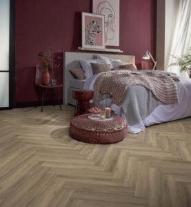 Ambiant Spigato Avanto visgraat click SRC light brown PVC