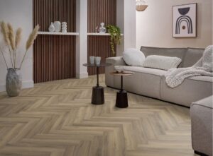 Ambiant Spigato Avanto visgraat click SRC light brown PVC
