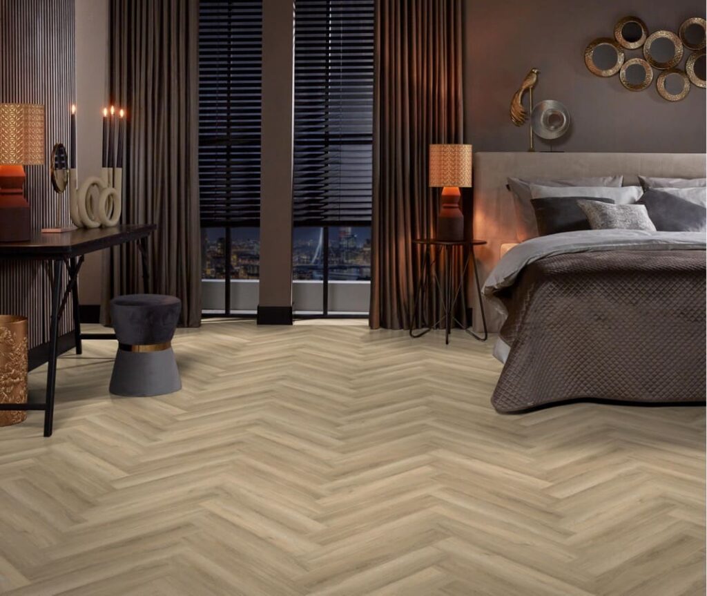 Ambiant Spigato Avanto visgraat click SRC beige PVC