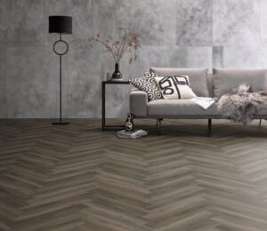 Ambiant Spigato Avanto visgraat click SRC dark grey PVC