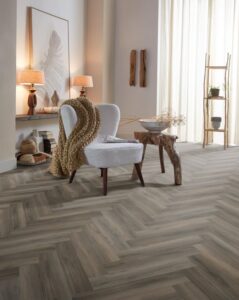 Ambiant Spigato Avanto visgraat click SRC dark grey PVC