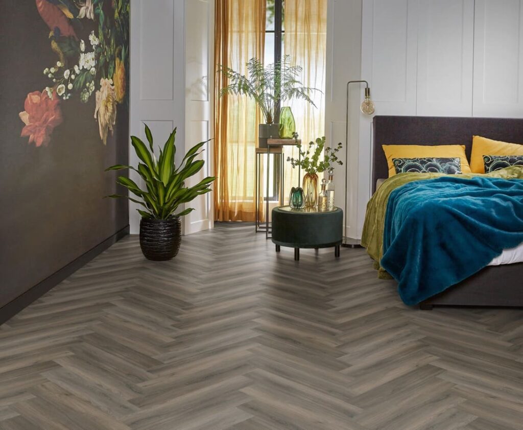 Ambiant Spigato Avanto visgraat click SRC dark grey PVC