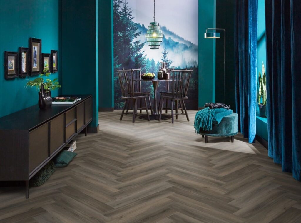 Ambiant Spigato Avanto visgraat click SRC dark grey PVC