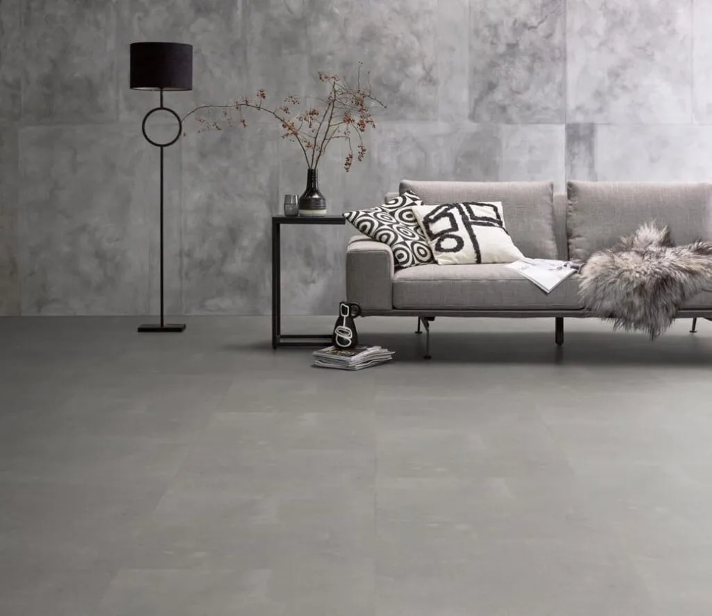 Ambiant Piero click SRC light grey PVC