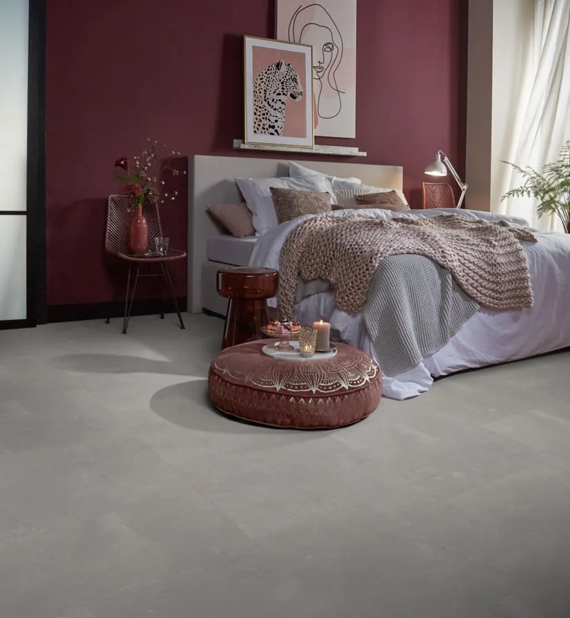 Ambiant Piero click SRC light grey PVC