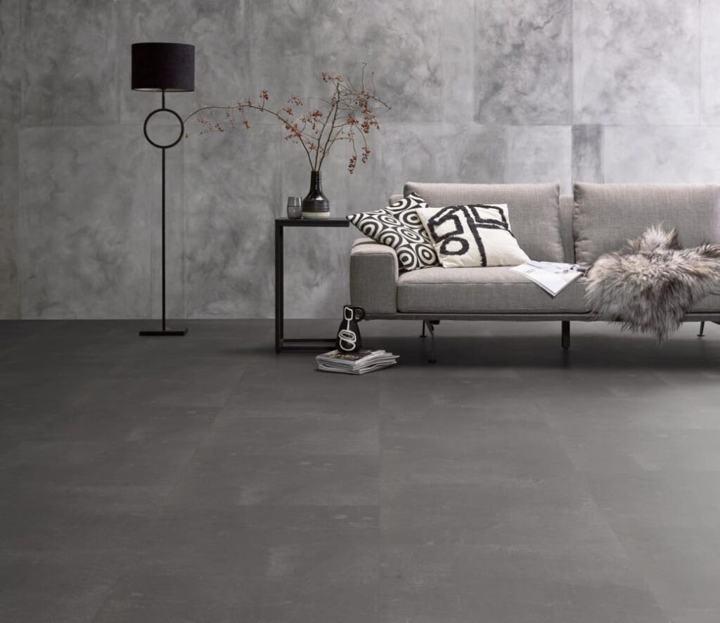 Ambiant Piero click SRC dark grey PVC