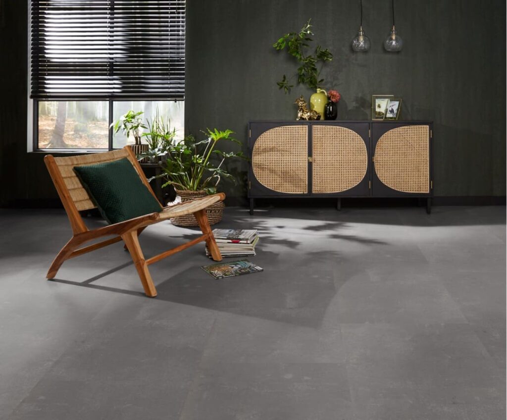 Ambiant Piero click SRC dark grey PVC