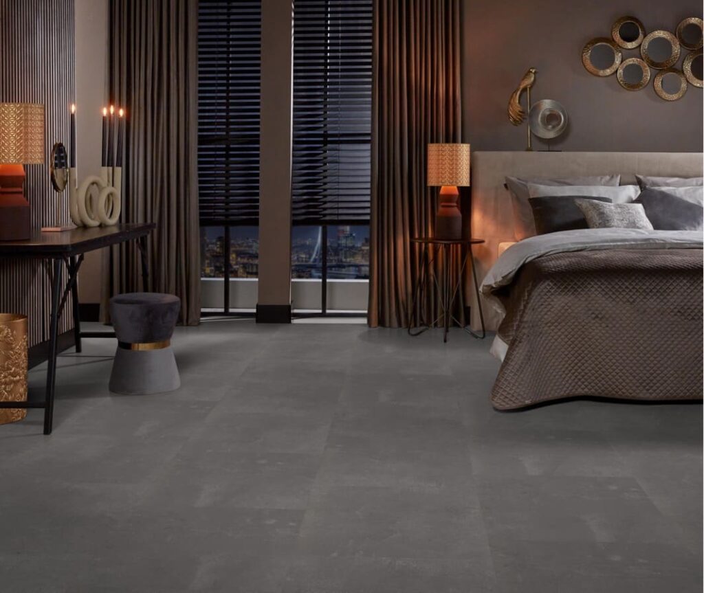Ambiant Piero click SRC dark grey PVC