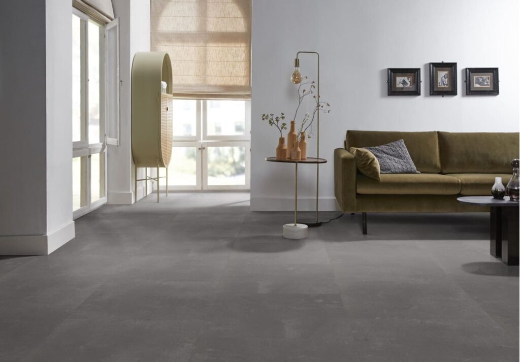 Ambiant Piero click SRC dark grey PVC