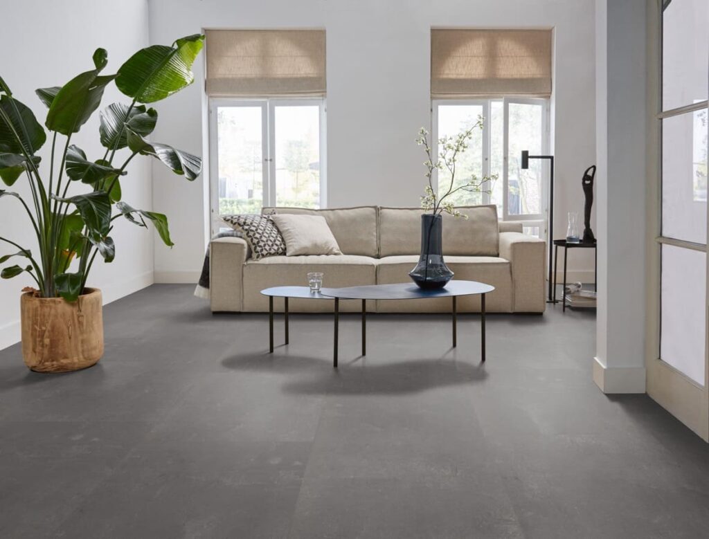 Ambiant Piero click SRC dark grey PVC
