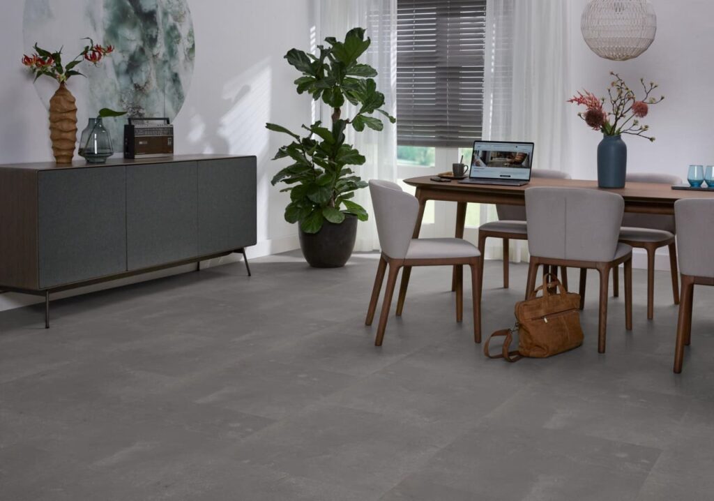 Ambiant Piero click SRC dark grey PVC