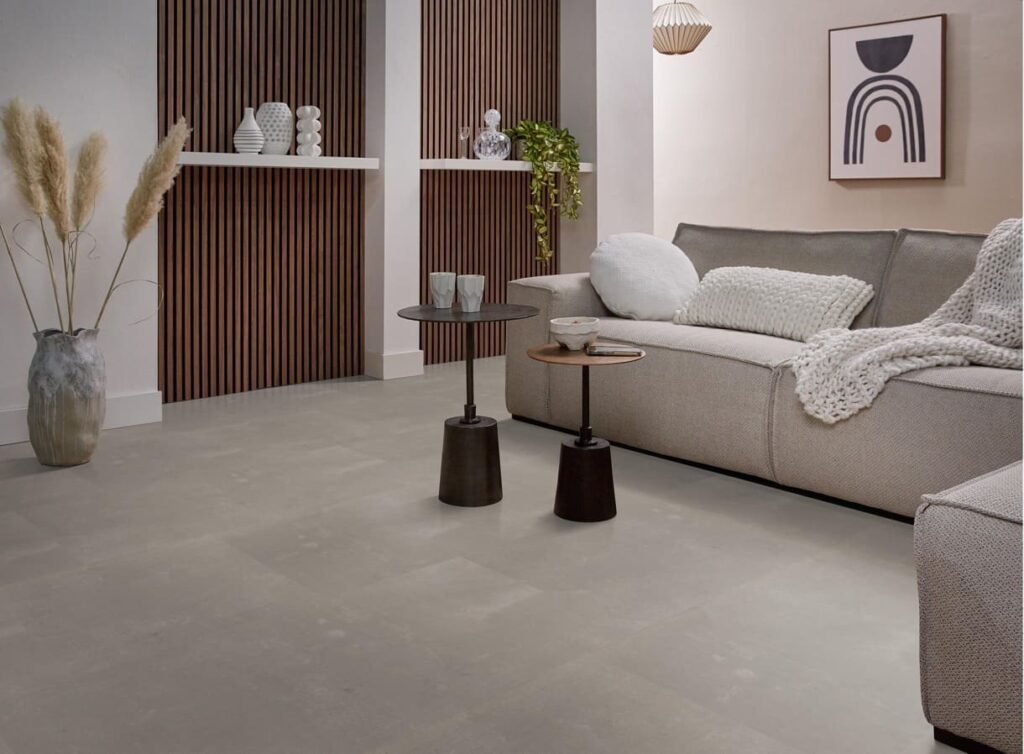 Ambiant Ceramo click SRC light grey PVC