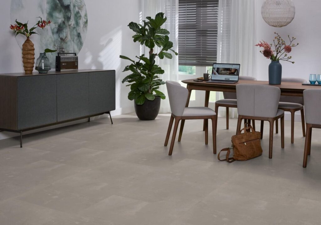 Ambiant Ceramo click SRC light grey PVC