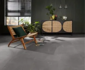 Ambiant Ceramo click SRC anthracite PVC