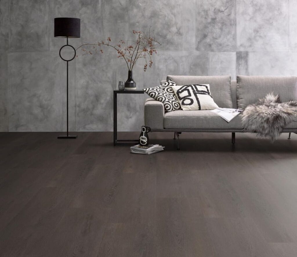 Ambiant Wide board dryback charcoal PVC