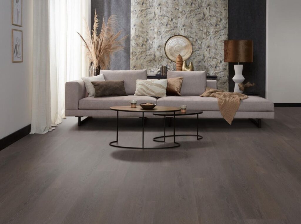 Ambiant Wide board dryback charcoal PVC