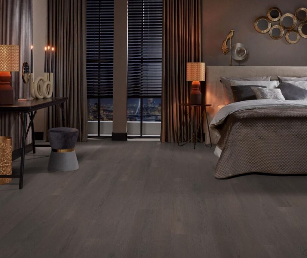 Ambiant Wide board dryback charcoal PVC