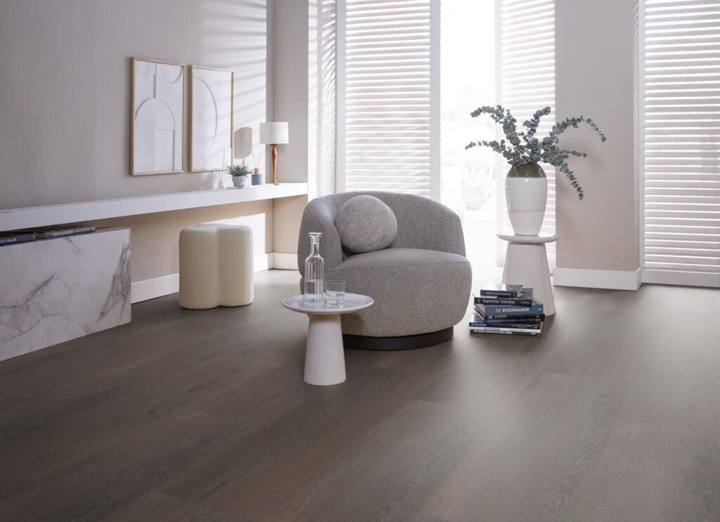 Ambiant Wide board dryback charcoal PVC