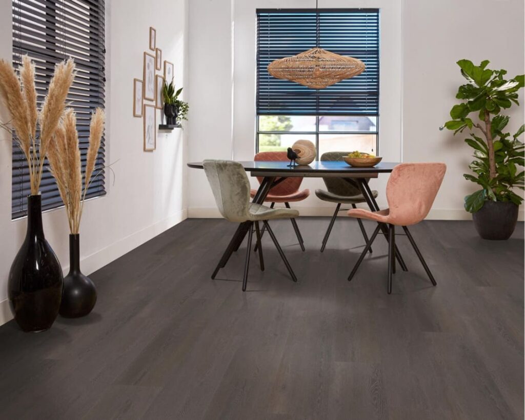 Ambiant Wide board dryback charcoal PVC