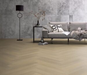 Ambiant Herringbone dryback natural PVC