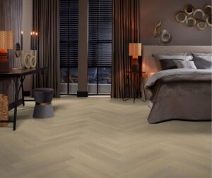 Ambiant Herringbone dryback natural PVC