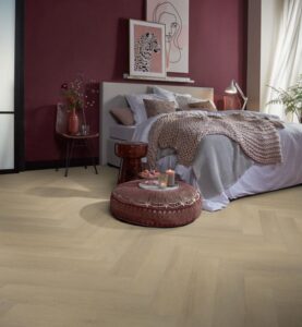 Ambiant Herringbone dryback natural PVC