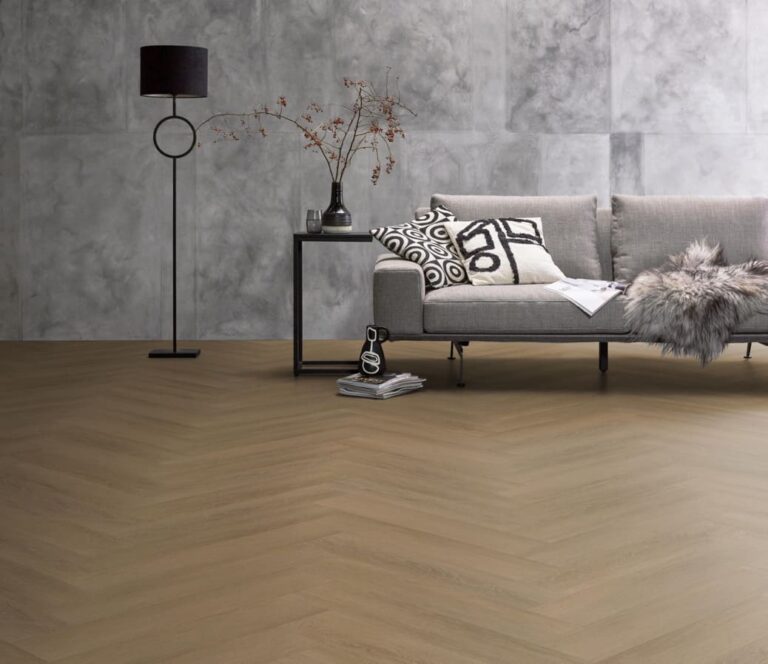 Ambiant Herringbone dryback sun kissed PVC