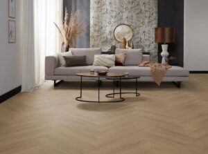 Ambiant Herringbone dryback sun kissed PVC