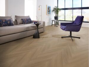Ambiant Herringbone dryback sun kissed PVC