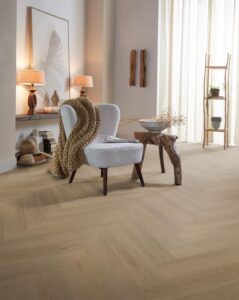 Ambiant Herringbone dryback sun kissed PVC