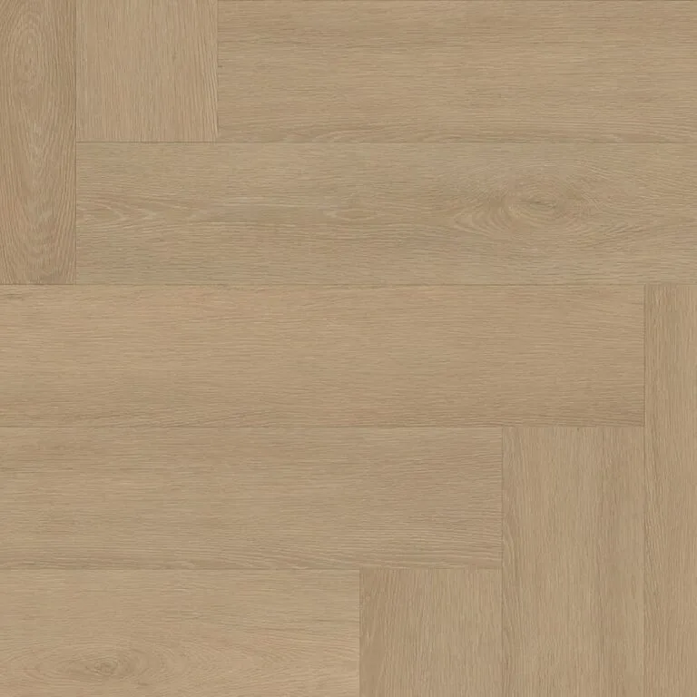 Ambiant Herringbone dryback warm natural PVC