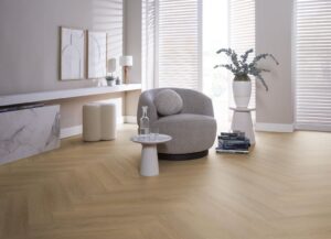 Ambiant Herringbone click SRC sun kissed PVC