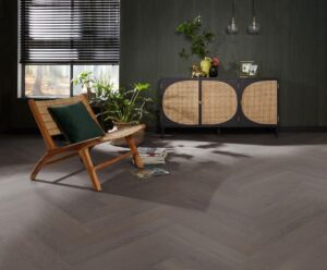 Ambiant Herringbone click SRC charcoal PVC