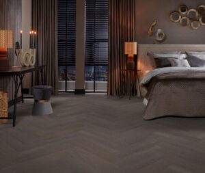 Ambiant Herringbone click SRC charcoal PVC
