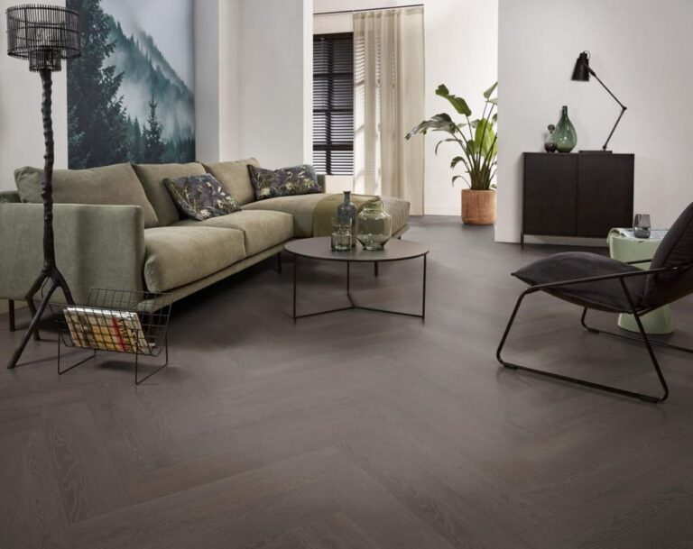 Ambiant Herringbone click SRC charcoal PVC