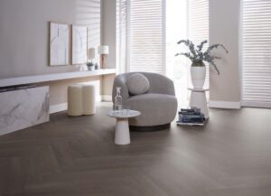 Ambiant Herringbone click SRC charcoal PVC