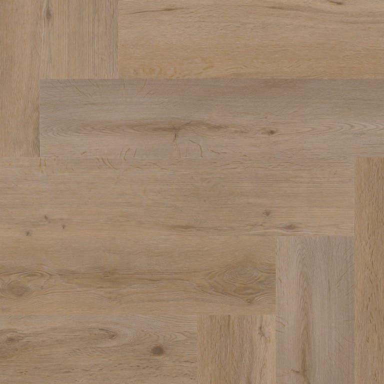 Ambiant Spigato Vivero visgraat dryback natural oak PVC