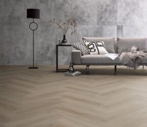 Ambiant Spigato Vivero visgraat click SRC light oak PVC